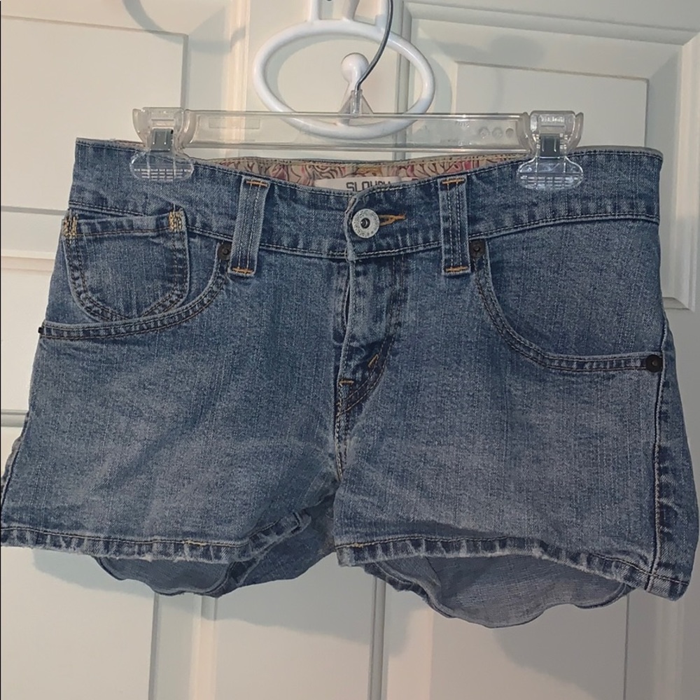 Slouch Levi Jean Shorts